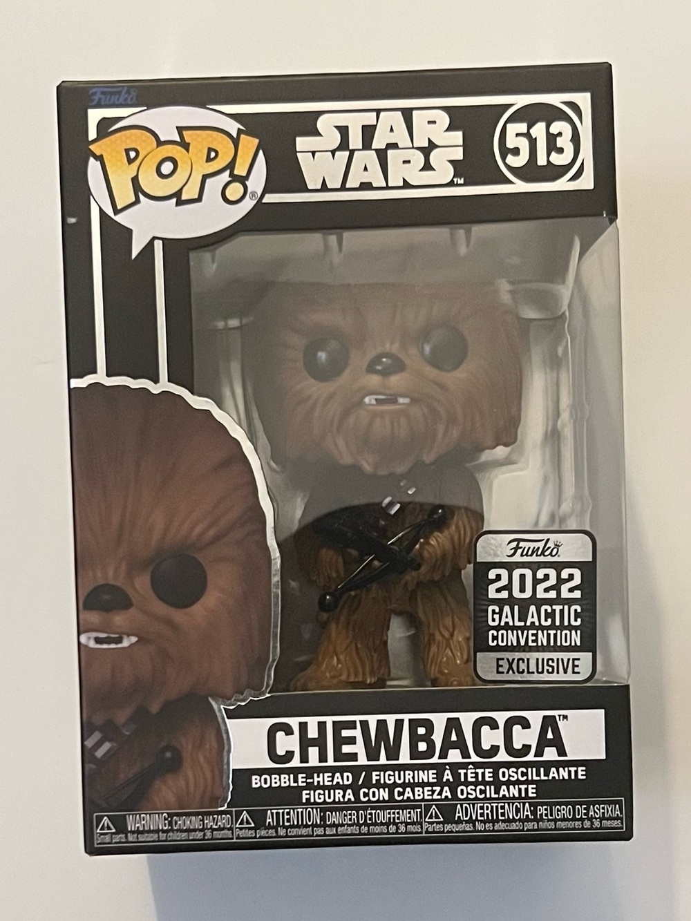 Chewbacca Funko Pop! *2022 Galactic Convention Exclusive